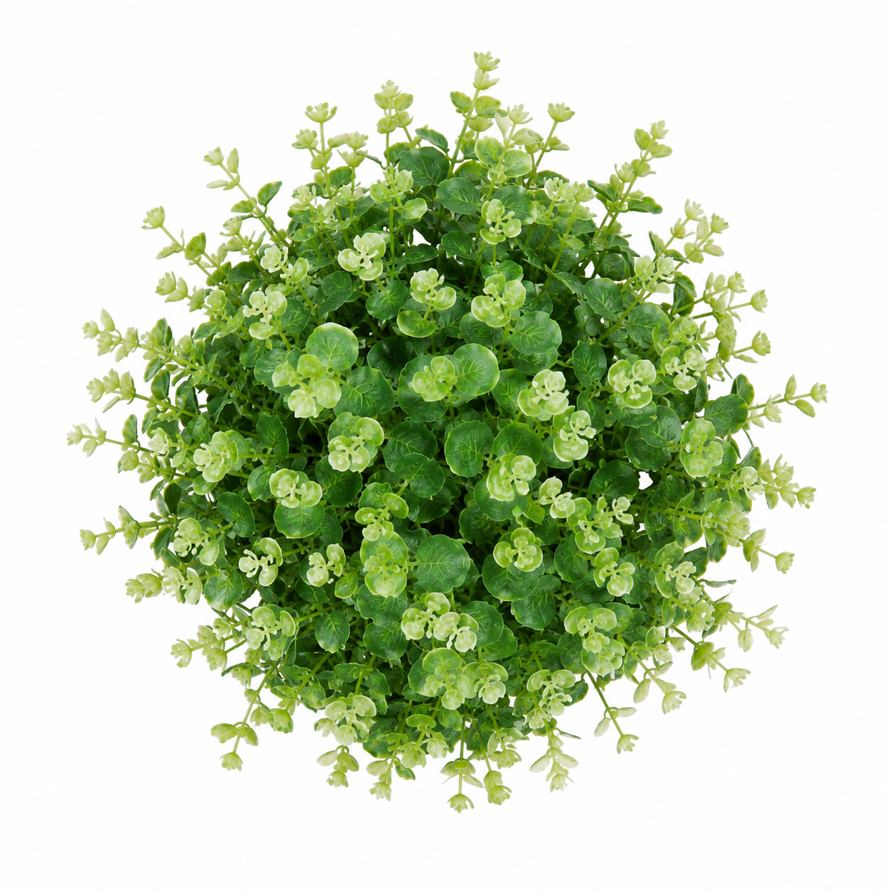 Lastingart Artificial Green Eucalyptus Plant with Plastic Pot