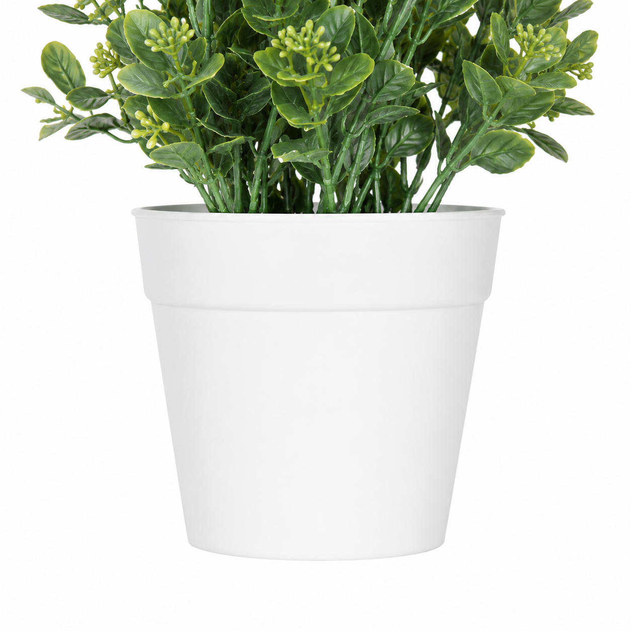 Lastingart Artificial Green Potted Plant